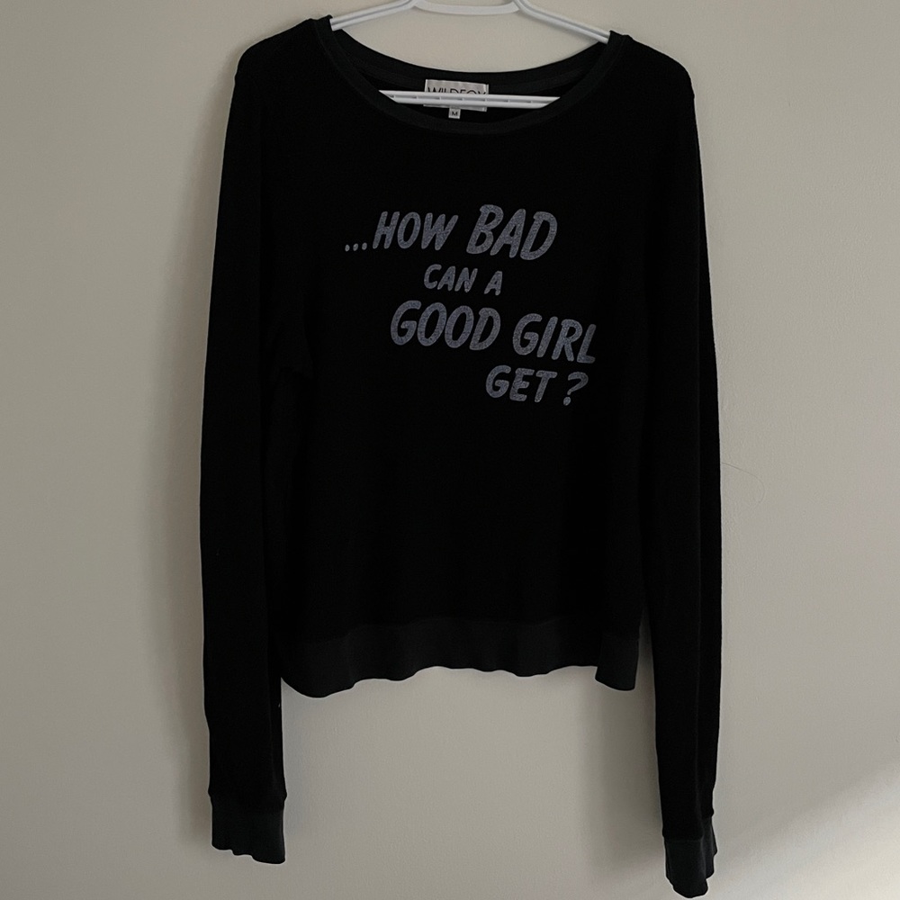 WILDFOX Lounge Graphic Crewneck size medium